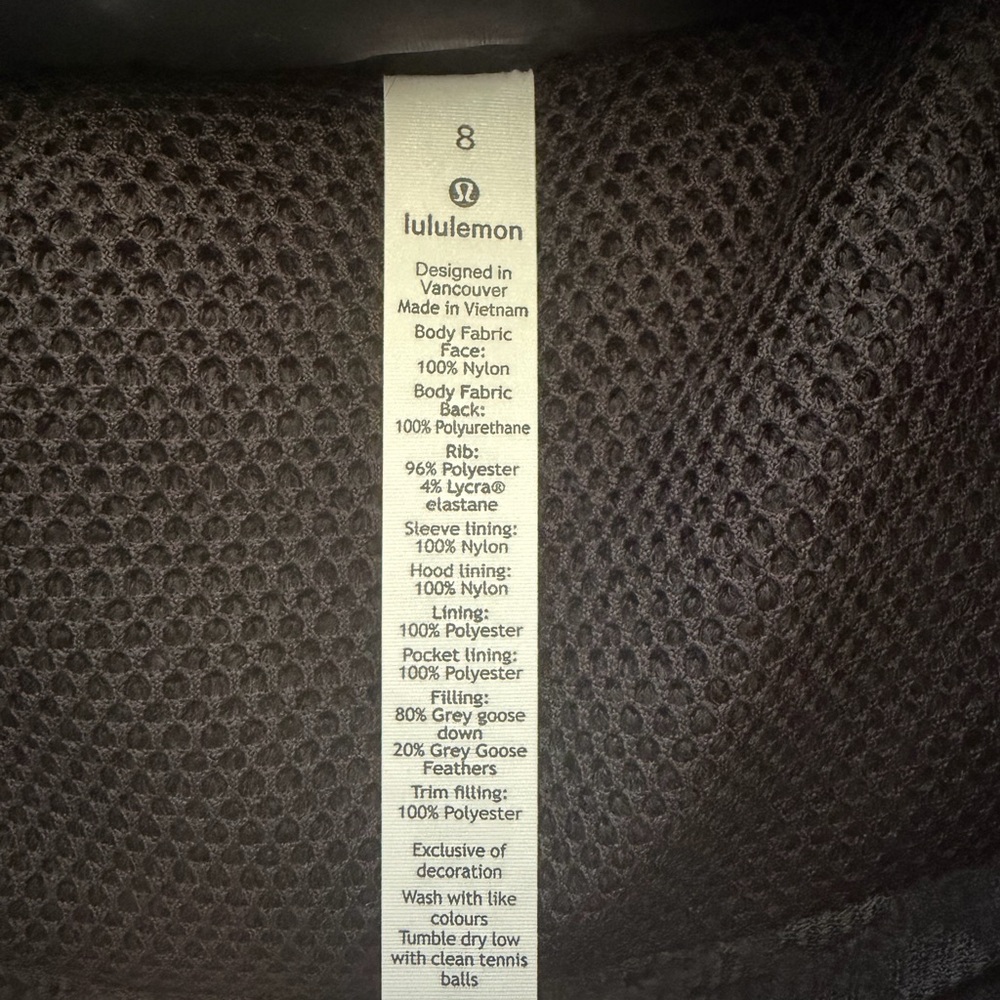 Lululemon winter jacket - Picture 9 of 9
